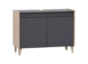 4027181115398 - WASCHBECKENUNTERSCHRANK ELBA WBU 800 ANTHRAZIT