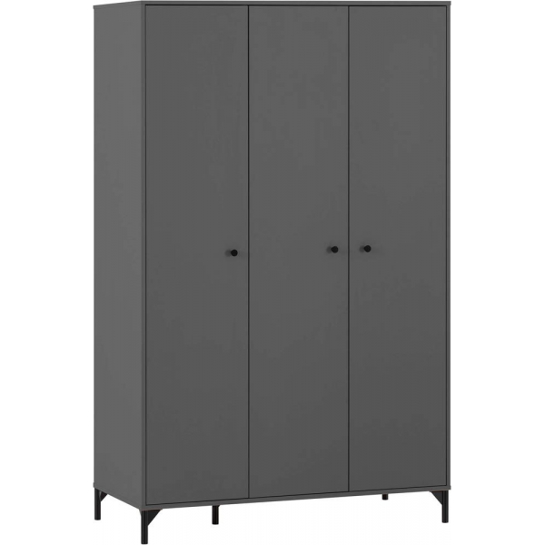 4027181120767 - Kleiderschrank Smash 701905 anthrazit 5 Fachböden 1188 x 600 x 1912 cm 4027181120767 MÖBELPARTNER