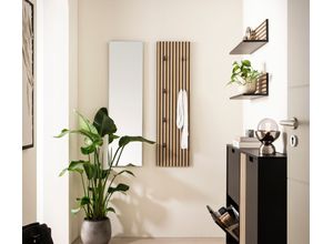 4027181125007 - - Kommode »Ryker« - 598x195x852cm - schwarz - Holz   Kunststoff   Metall