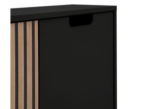 4027181125021 - - Kommode »Ryker« - 598x195x124cm - schwarz - Holz Kunststoff Metall 4027181125021 - - Kommode »Ryker« - 598x195x124cm - schwarz - Holz Kunststoff Metall