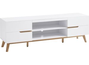 4027207102746 - Lowboard MCA FURNITURE Cervo Sideboards Gr B H T 169 cm x 56 cm x 40 cm 4 weiß (weiß matt) Lowboards Breite ca 169 cm