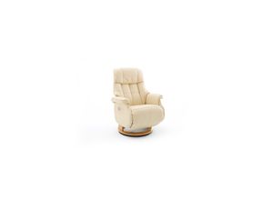 4027207104603 - iNNoSeat by MCA + CALGARY COMFORT Relaxer Relaxsessel Fernsehsessel XL elektrisch - versch Farben - Creme Natur