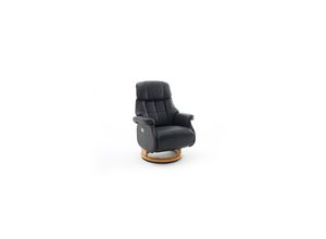 4027207104610 - iNNoSeat by MCA + CALGARY COMFORT Relaxer Relaxsessel Fernsehsessel XL elektrisch - versch Farben - Schwarz Natur