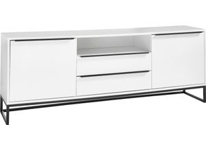 4027207168728 - Lowboard MCA FURNITURE Lille Sideboards Gr B H T 184 cm x 69 cm x 40 cm 2 weiß (weiß matt) Lowboards Breite ca 184 cm