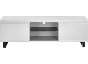 4027207231897 - Lowboard MCA FURNITURE AUSTIN Lowboard Sideboards Gr B H T 166 cm x 54 cm x 40 cm weiß (modern white) Lowboards Türen mit Dämpfung