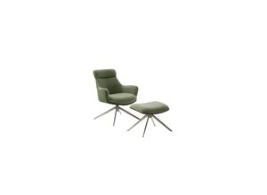 4027207236724 - Vorverkauf iNNoSeat by MCA + PELION Drehstuhl mit Armlehnen - versch Farben - Edelstahl   Olive