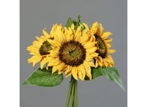 4027234873442 - Sonnenblumen-Bouquet gelb (H 25 cm) H 25 cm gelb