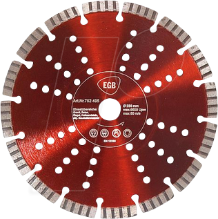 4027236019442 - 752495 - Diamant-Trennscheibe 230 mm Rot