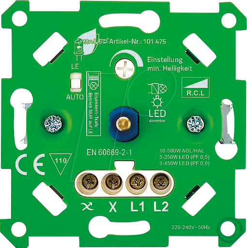 4027236046301 - GL 190040GRL - Auto-Detekt-Dimmer für LED + Standard automatisch