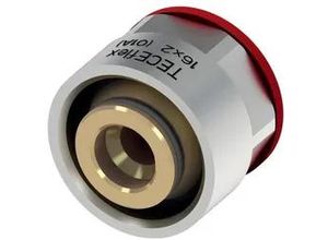 4027255002074 - Tece flex Klemmverschraubung für Vollkunststoffrohr Dimension 16mm auf Eurokonus 713516