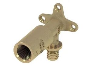 4027255034129 - Tece flex Wandscheibe lang Dimension 16mm x Rp 1 2 Siliziumbronze 708614