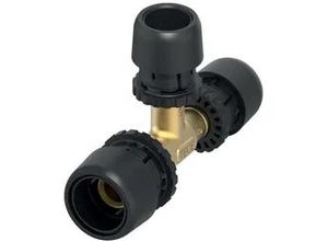 4027255065833 - Tece logo-Ax T-Stück reduziert Dimension 25x20x25mm Siliziumbronze 8803008