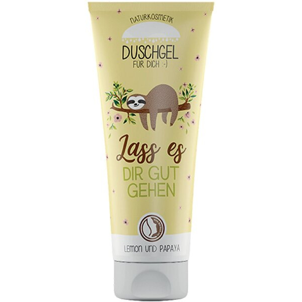 4027268257270 - Duschgel 200ml Lemon-Papaya Duft Motiv Faultier 4027268257270 LA VIDA 4027268257270 - Duschgel 200ml Lemon-Papaya Duft Motiv Faultier 4027268257270 LA VIDA