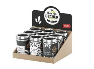 4027268314263 - la vida Thermobecher to go Salt&Pepper 9er Display 4027268314263 - la vida Thermobecher to go Salt&Pepper 9er Display