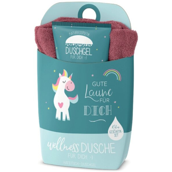 4027268336470 - Geschenkset Duschgel 200ml+Handtuch Motiv Einhorn 4027268336470 LA VIDA 4027268336470 - Geschenkset Duschgel 200ml+Handtuch Motiv Einhorn 4027268336470 LA VIDA
