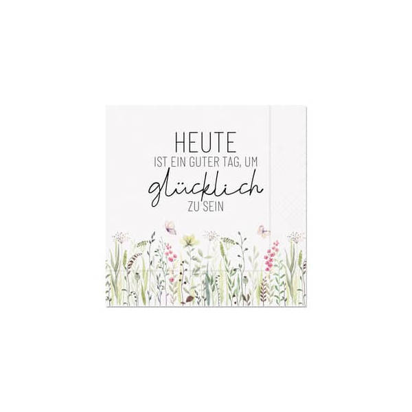 4027268337590 - Motivserviette 33x33cm Lovely Greetings 4027268337590 FÜR DICH