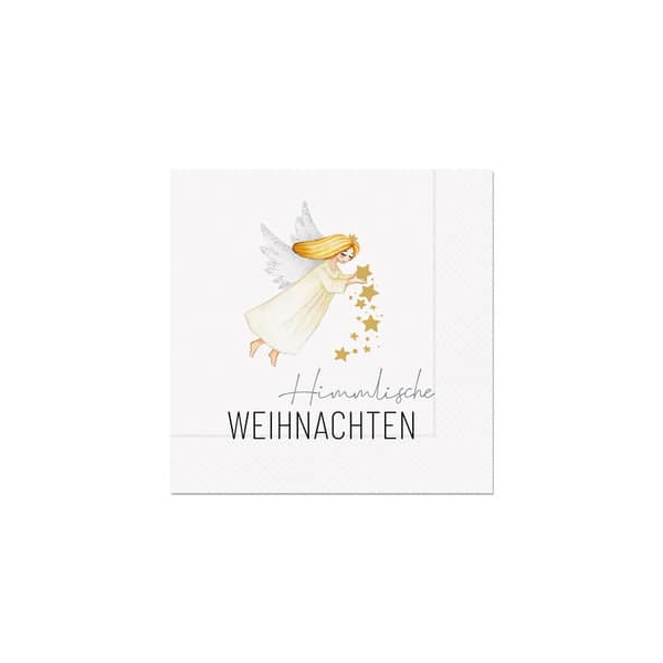 4027268337699 - WeihnZelltuchserviette 33x33cm Engel 4027268337699 FÜR DICH 20 Stück