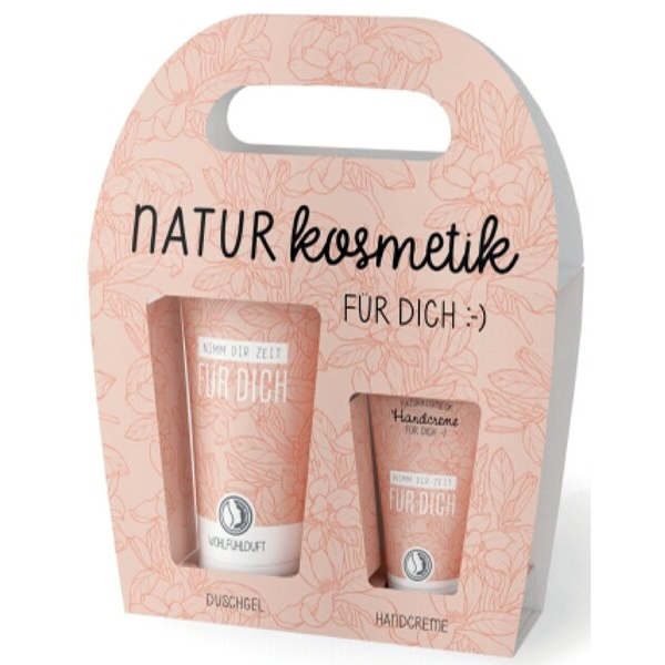 4027268338856 - Naturkosmetikset Handcreme 30 ml + Duschgel 200 ml mit Motiv Blüte 4027268338856 LA VIDA