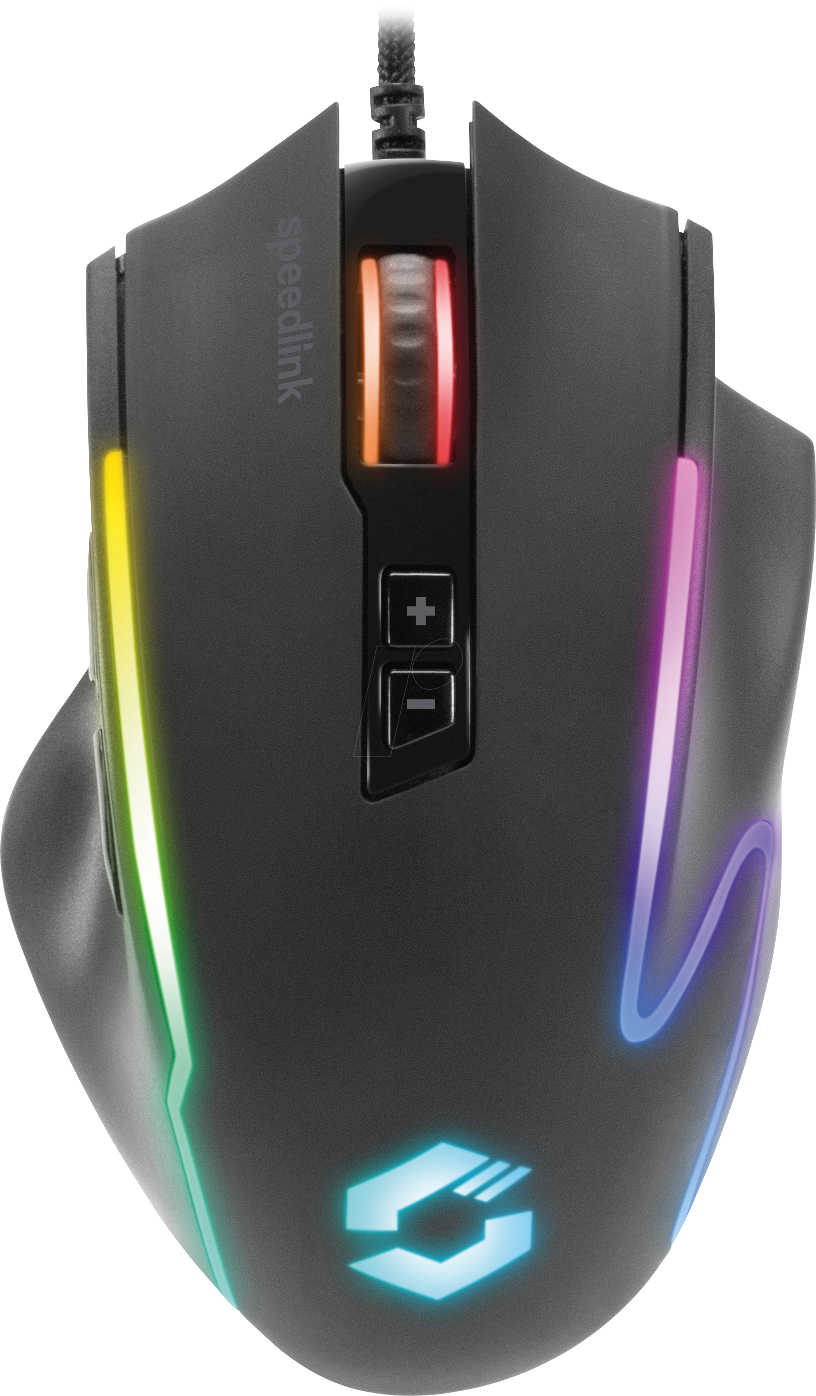 4027301335972 - Speedlink DECUS NX RGB Gaming Mouse - Rubber Black - Gaming Maus (Schwarz) 4027301335972 - Speedlink DECUS NX RGB Gaming Mouse - Rubber Black - Gaming Maus (Schwarz)