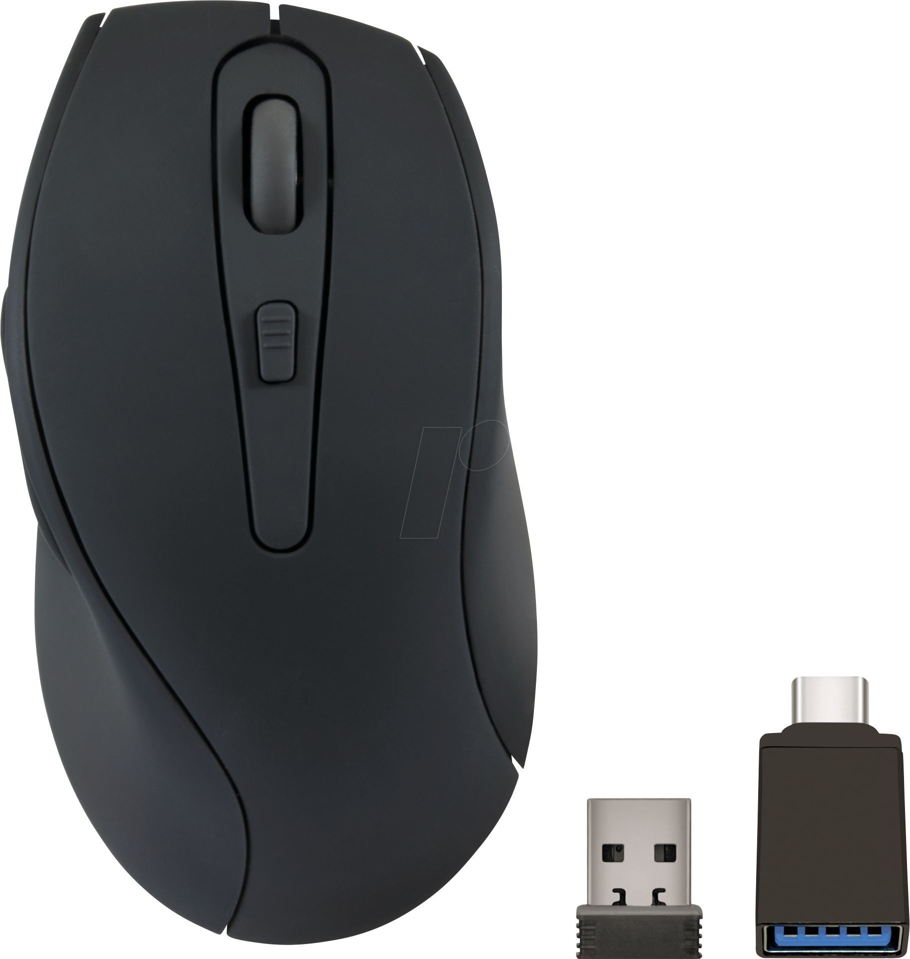 4027301351347 - SL-630004-RRBK - Maus (Mouse) Funk ergonomisch schwarz