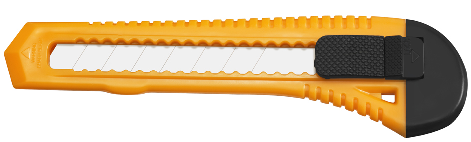 4027521515093 - WESTCOTT Cutter Office Klinge 18 mm orange schwarz 4027521515093 - WESTCOTT Cutter Office Klinge 18 mm orange schwarz