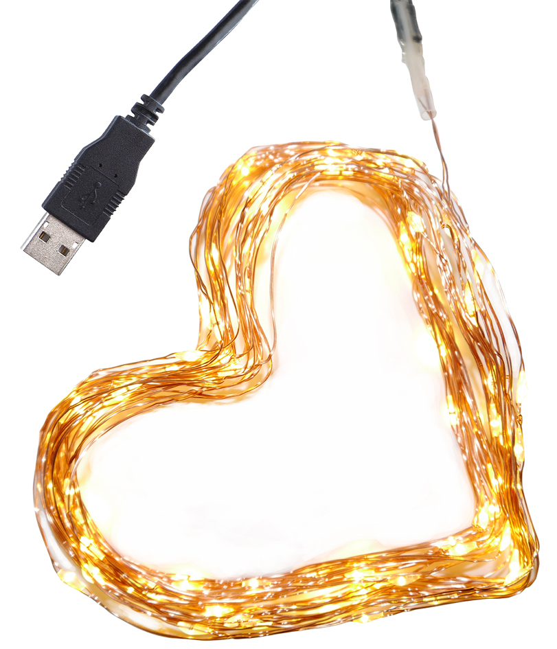 4027521520721 - LED-Mini-Lichterkette USB-Anschluss