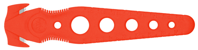 4027521521292 - WESTCOTT Sicherheitsmesser 5er Set rot