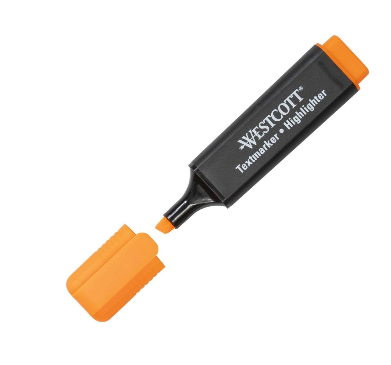 4027521526426 - Textmarker Highlighter E-743600 00 orange 2-5mm Keilspitze 4027521526426 WESTCOTT