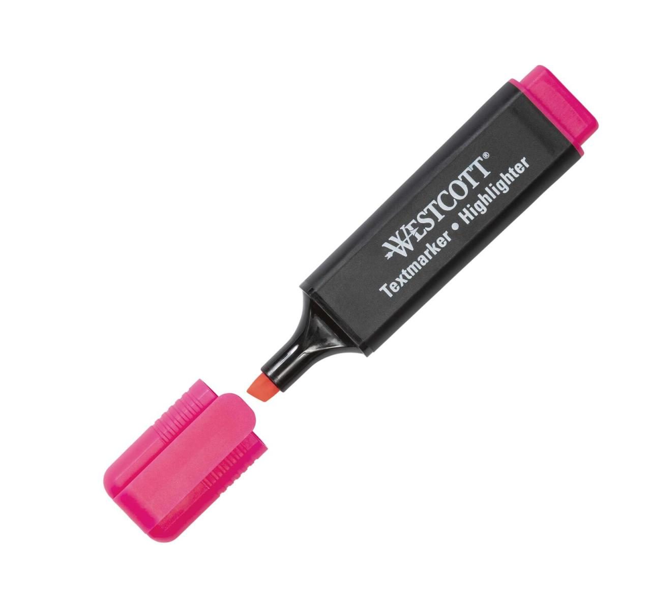 4027521526464 - Textmarker Highlighter E-743617 00 pink 2-5mm Keilspitze 4027521526464 WESTCOTT