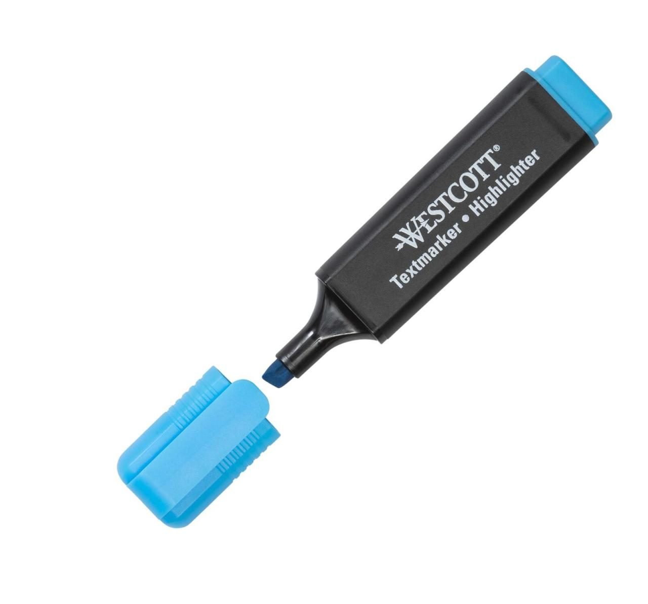 4027521527690 - Textmarker Highlighter E-743631 00 blau 2-5mm Keilspitze 4027521527690 WESTCOTT