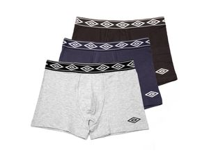 4027746065090 - Herren Boxershorts black navy grey melange Gr M 3er Pack - versch Ausführungen