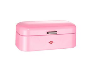 4027801207755 - Brotkasten Grandy  Pink  Metall  rechteckig  23x17x42 cm  lebensmittelecht  Küchenzubehör Brotkästen & -Körbe
