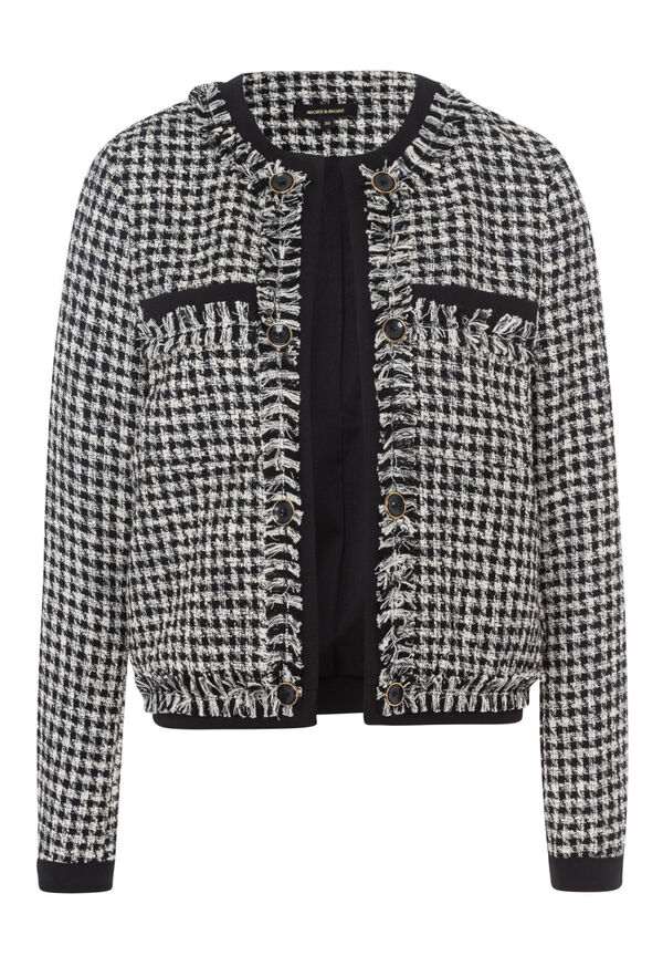 4027819667947 - karierter Blazer schwarz ecru 4027819667947 - karierter Blazer schwarz ecru