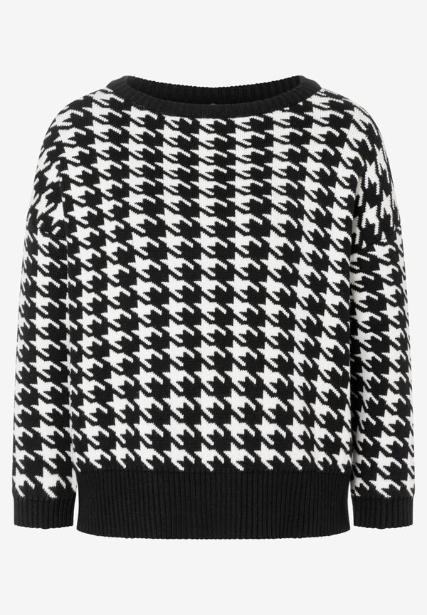 4027819833526 - Pullover Hahnentritt-Dessin Herbst-Kollektion