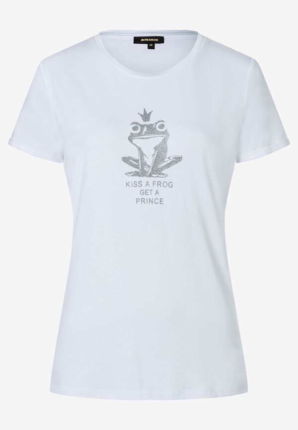 4027819890932 - T-Shirt mit Frosch weiß Frühjahrs-Kollektion