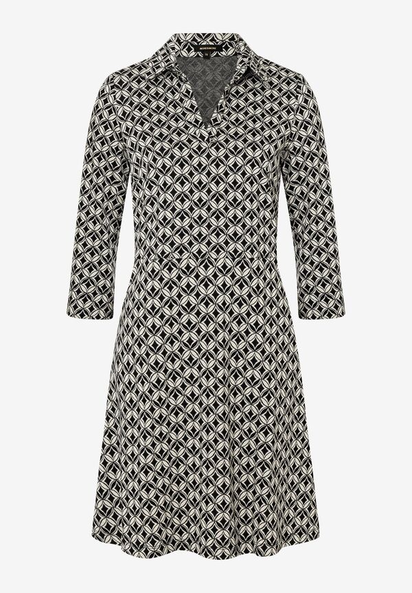 4027819894176 - Jerseykleid schwarz ecru Frühjahrs-Kollektion
