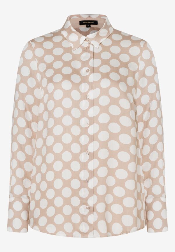 4027819899942 - Tupfenbluse sand ecru Frühjahrs-Kollektion