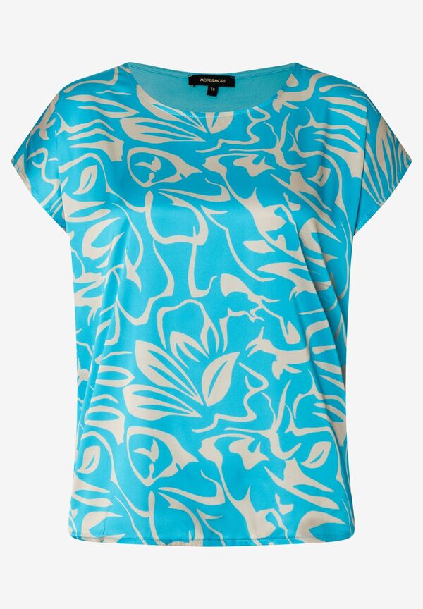 4027819902680 - Blusenshirt abstrakter Flowerprint Frühjahrs-Kollektion