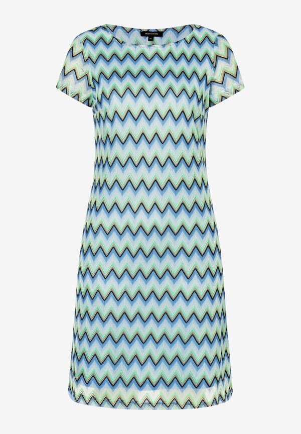 4027819916588 - Jerseykleid Zick-Zack Dessin Frühjahrs-Kollektion