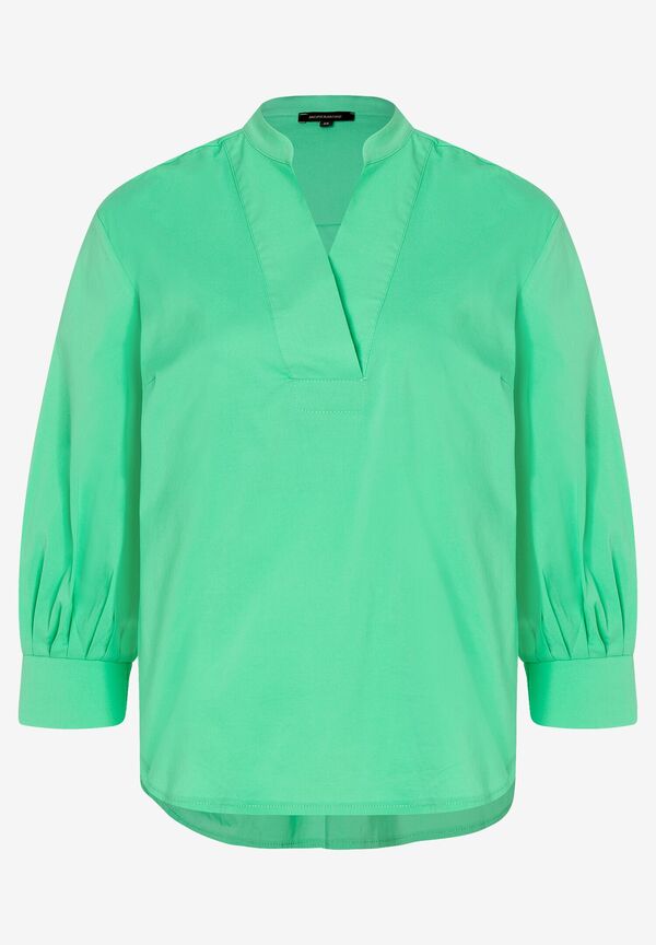 4027819917820 - Baumwoll Stretch Bluse march green Frühjahrs-Kollektion