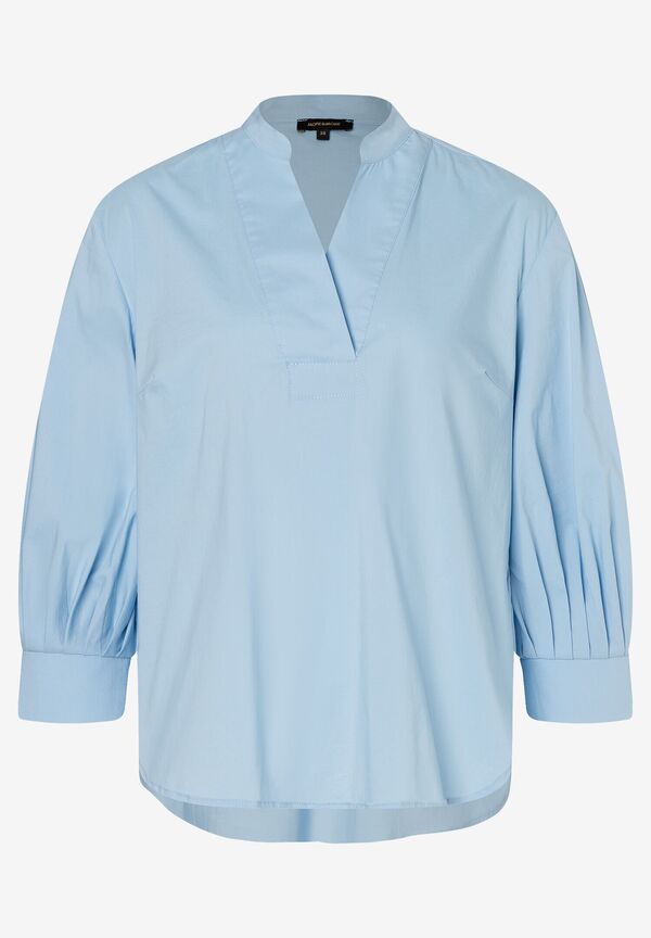 4027819917943 - Baumwoll Stretch Bluse light skyblue Frühjahrs-Kollektion