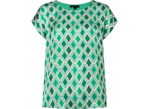 4027819920752 - MORE & Blusenshirt grafischer Print für Damen grün 36