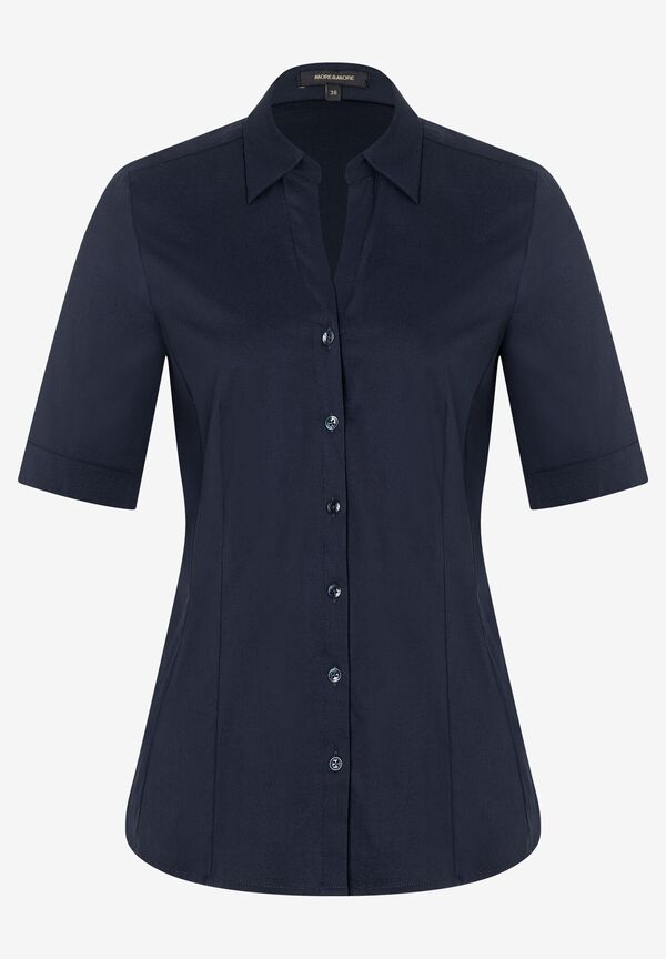 4027819921803 - Baumwoll Stretch Bluse marine