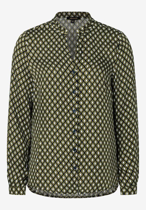 4027819947230 - Printbluse grün ecru marine