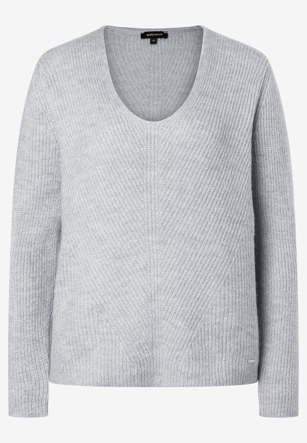 4027819966118 - V-Neck Pullover grau Herbst-Kollektion