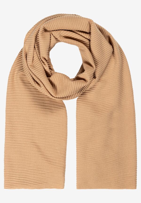 4027819976292 - Plissée-Schal beige macchiato Herbst-Kollektion