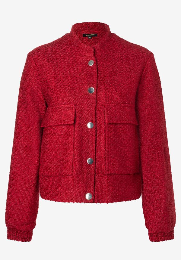 4027819977503 - Bouclé-Blouson rot Herbst-Kollektion