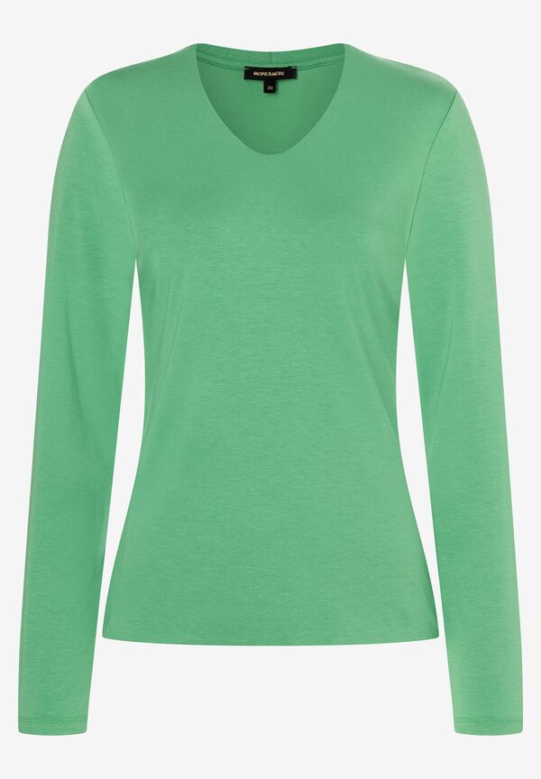 4027819995057 - Langarmshirt soft warm green Frühjahrs-Kollektion