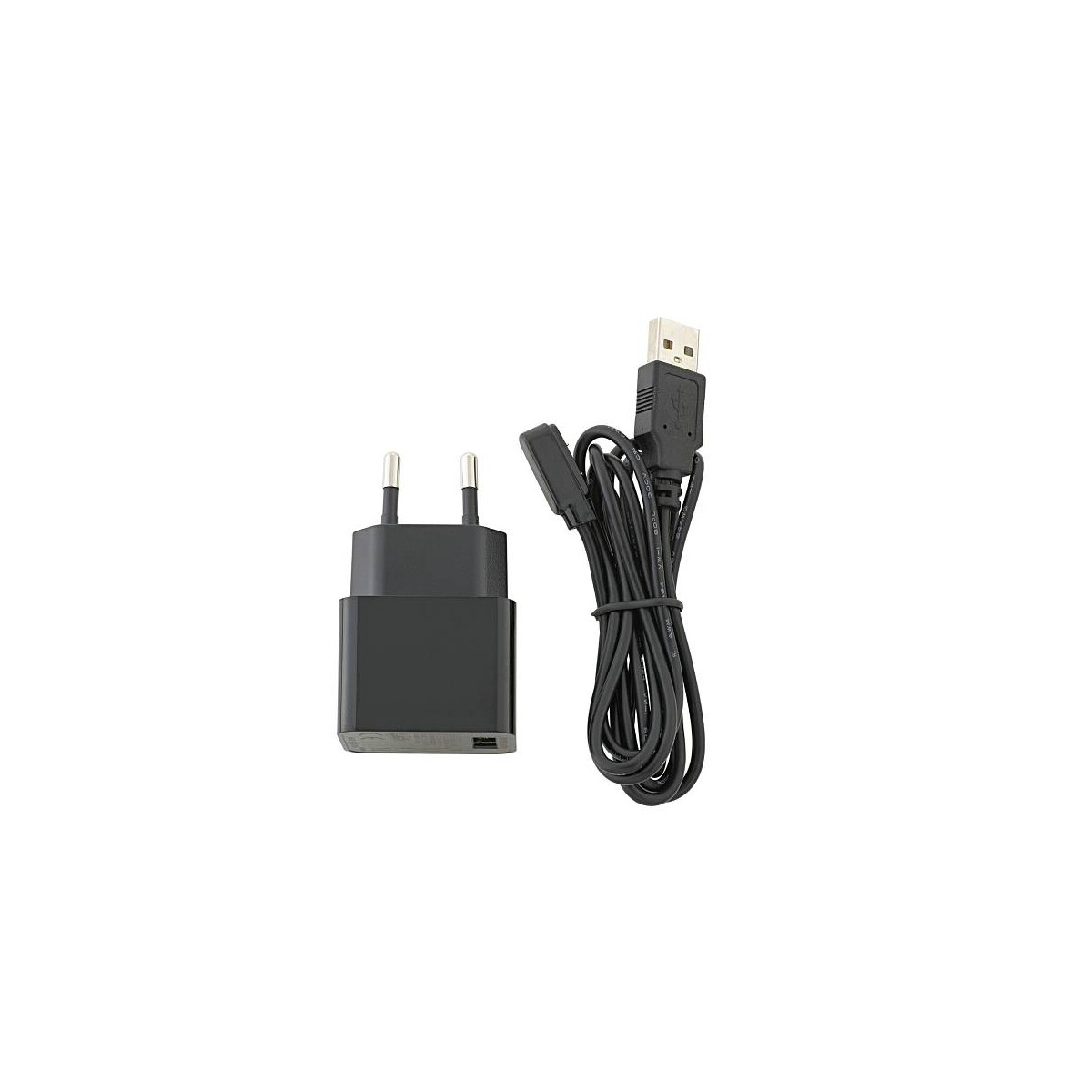 4028085450981 - Nuindie Easy-Connect Ladekabel inkl Netzteil schwarz