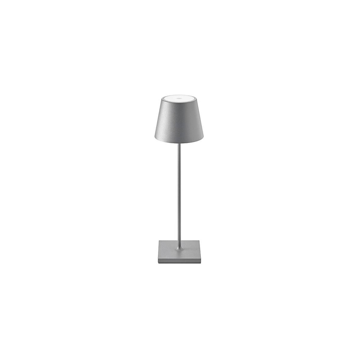 4028085454514 - Led Akku Tischleuchte Nuindie aus Aluminiumdruckguss in - grey - Sigor